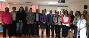 La consejera de Salud visita el Hospital de Riotinto