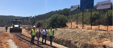 Comienzan las obras en el Camino Natural del Río Tinto