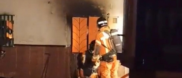 Arde casa ocupada